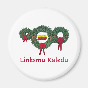Aimant Lituanie Noël 2