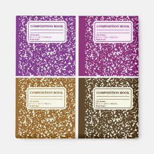 Aimant Livre de composition/Étudiant-Enseignant