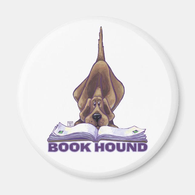 Aimant Livre de défilé animal Hound (Devant)