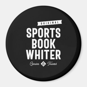 Aimant Livre de sport Whiter Job Title Don