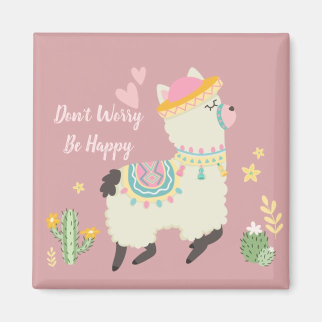 Aimant Llama (Devant)