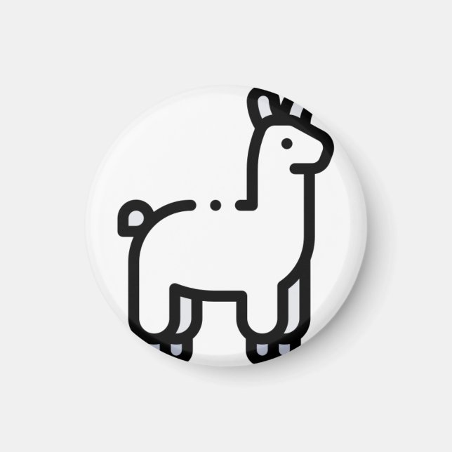 Aimant Llama (Devant)