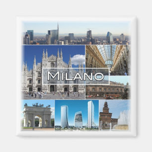 Aimant LMD004 MILAN, Milano, église cathédrale, Frigo