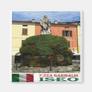 Aimant LMD078 ISEO Statue of Giuseppe Garibaldi - Fridge