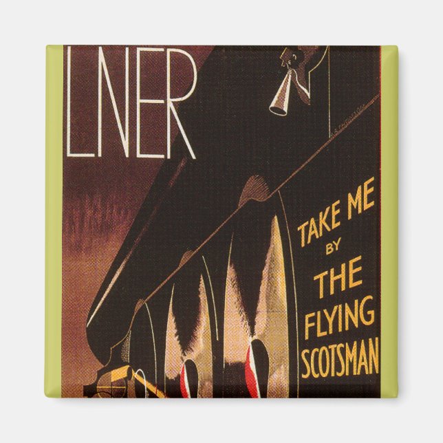 Aimant LNER Flying Scotsman (Devant)