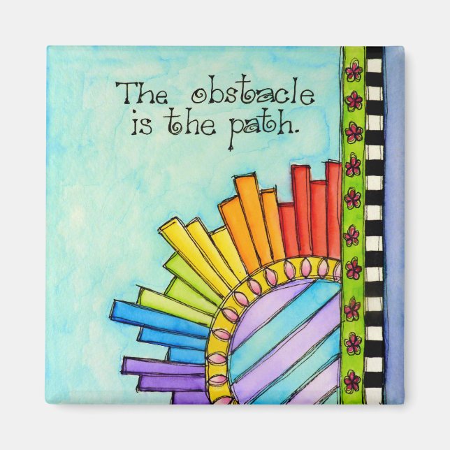 Aimant L'Obstacle Est Le Chemin (Devant)