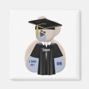 Aimant L'Obtention du diplôme-Ours I L'A FAIT !