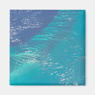Aimant L'Océan Atlantique Au Bord Des Bahamas