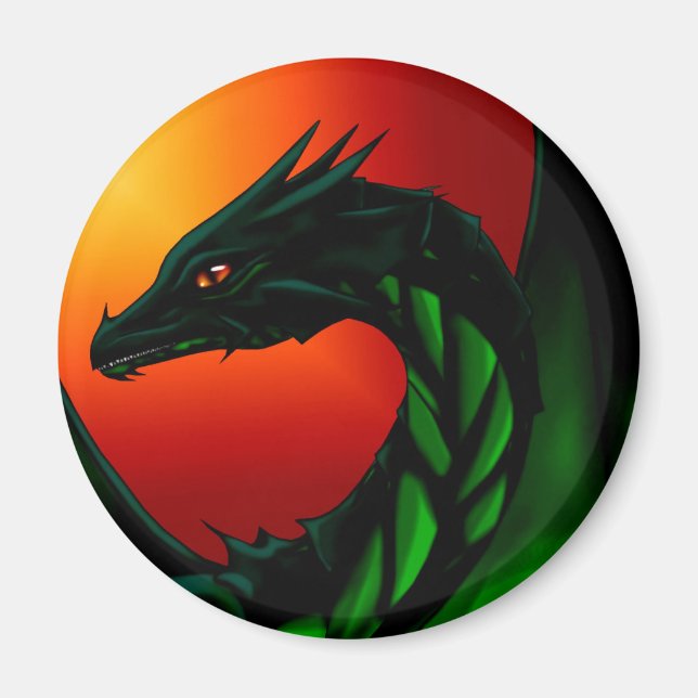 Aimant L'oeil du Dragon (Devant)