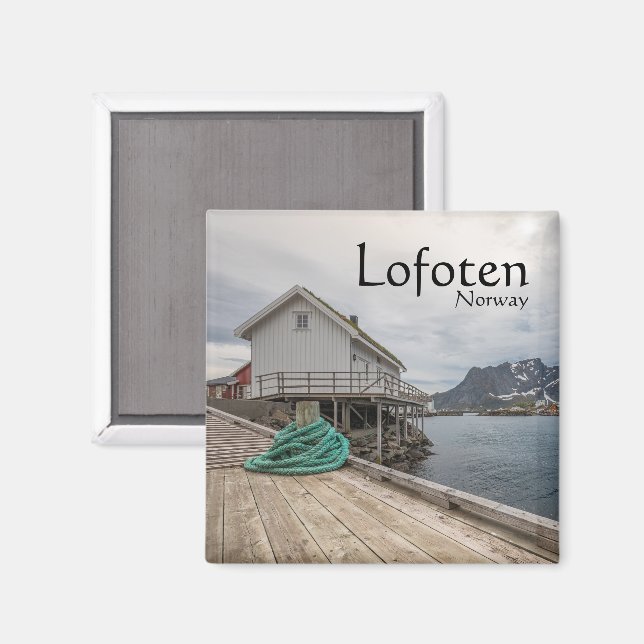 Aimant Lofoten Norvège (Recto/Verso)