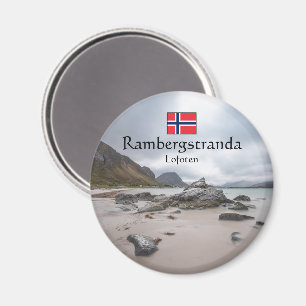 Aimant Lofoten Ramberg Beach