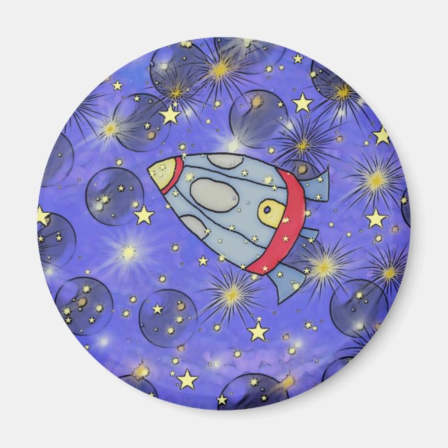 Aimant loge dans l'espace (Devant)