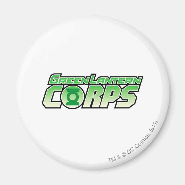 Aimant Logo 2 du Corps des Lanternes (Devant)