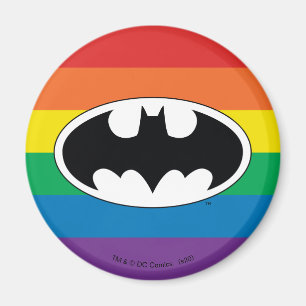 Aimant Logo Arc-en-ciel Batman