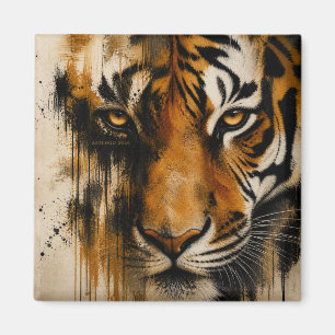 Aimant Logo Artt Œil du Tigre 2026
