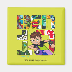 Aimant Logo Ben 10 Alien