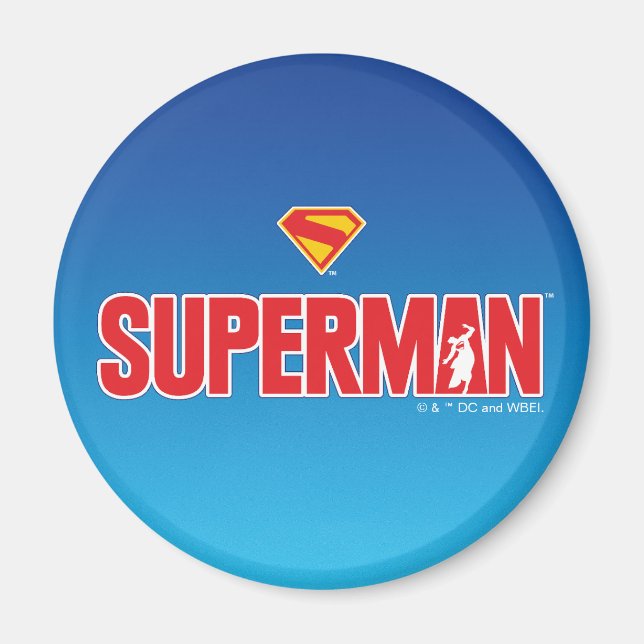 Aimant Logo classique Superman Bold (Devant)