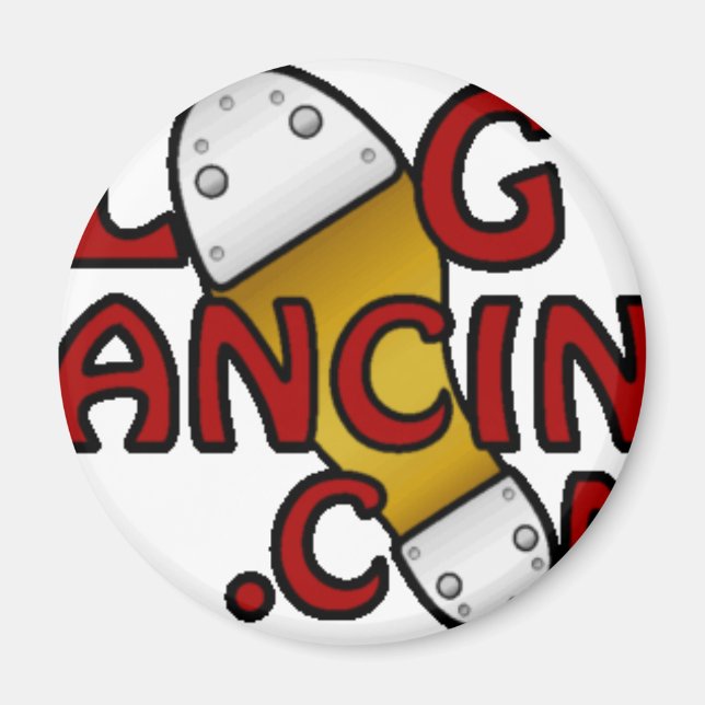 Aimant Logo ClogDancing.com (Devant)