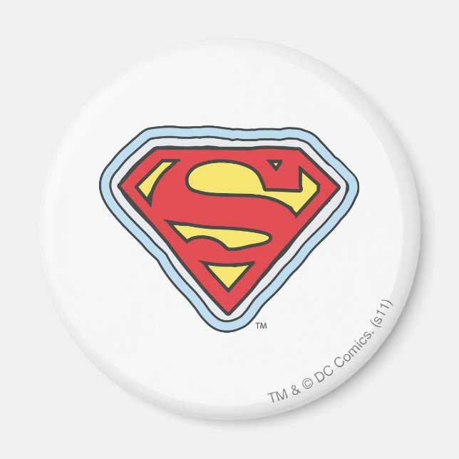 Aimant Logo de bande dessinée Supergirl (Devant)