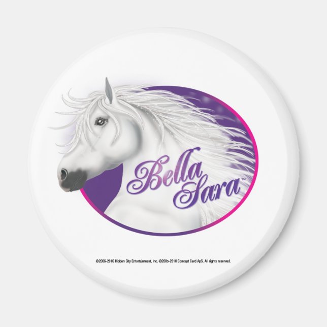 Aimant Logo de Bella Sara (Devant)
