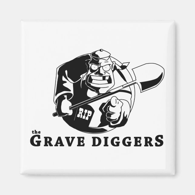 Aimant logo de crevettes (Devant)