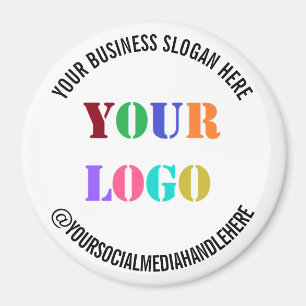 Aimant Logo de Custom Business