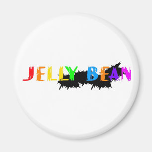 Aimant Logo de dragée à la gelée de sucre