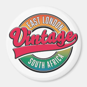 Aimant logo de East London Afrique du Sud