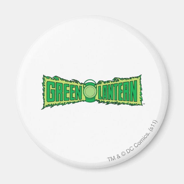 Aimant Logo de la lanterne verte 4 (Devant)