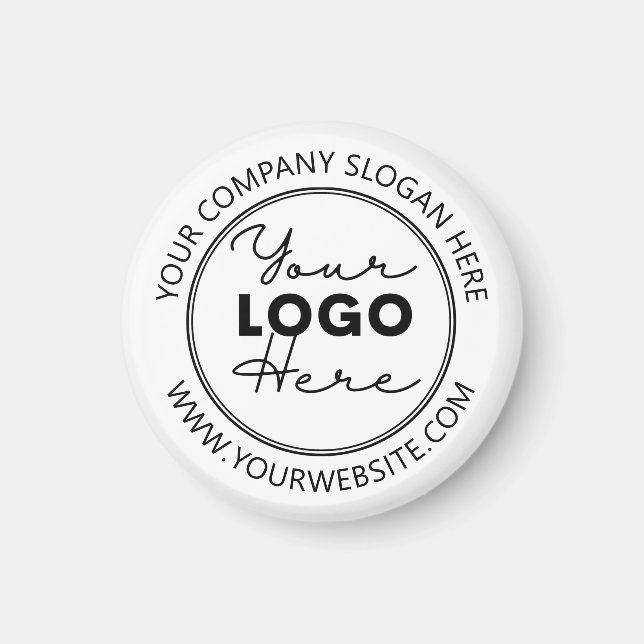 Aimant Logo de l'entreprise personnalisé Promotion (Devant)