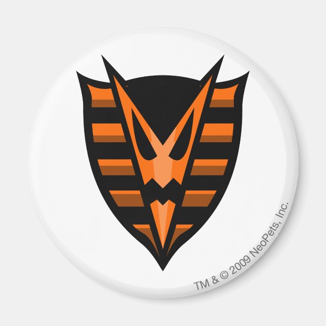 Aimant Logo de l'équipe Haunted Woods (Devant)