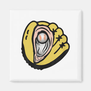 Aimant Logo de l'huître de Chesapeake