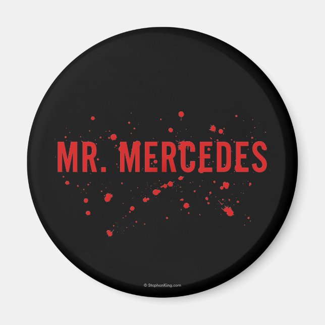 Aimant Logo de M. Mercedes (Devant)