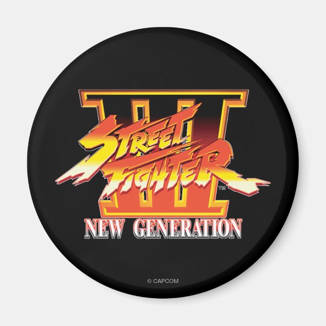 Aimant Logo de nouvelle génération Street Fighter III (Devant)