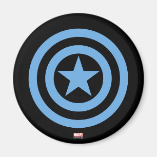 Aimant Logo de super soldat Captain America