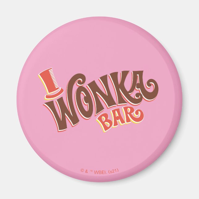 Aimant Logo de Wonka Bar (Devant)