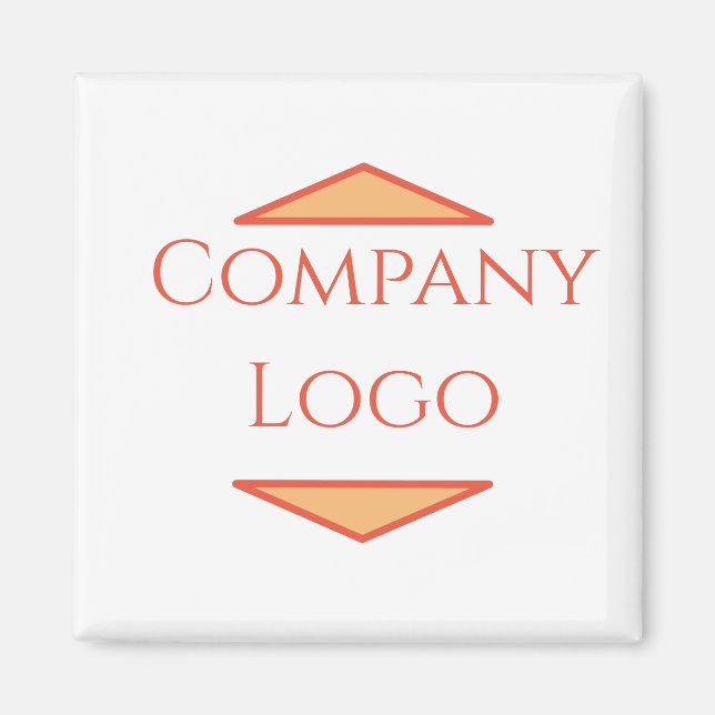 Aimant Logo d'entreprise personnalisé (Devant)
