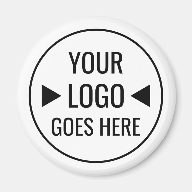 Aimant Logo d'entreprise personnalisé (Devant)