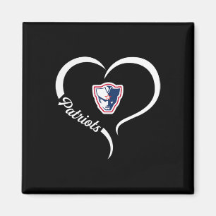 Aimant Logo des patriotes de Powdersville Slogan demi-coe