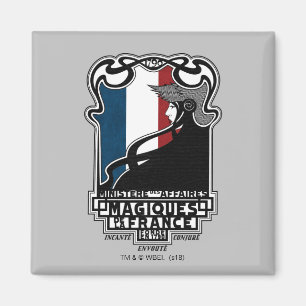 Aimant Logo du ministère des Affaires magiques de la Fra