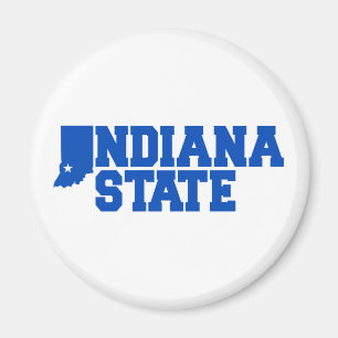 Aimant Logo Indiana State