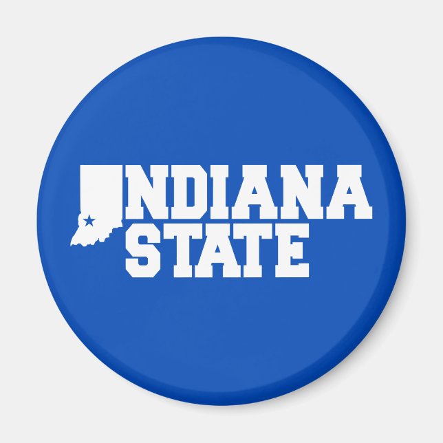 Aimant Logo Indiana State (Devant)