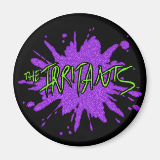 Aimant Logo Irritants Splat - Vert/Violet