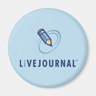Aimant Logo LiveJournal vertical