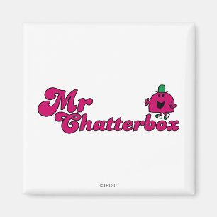 Aimant Logo Magenta M. Chatterbox
