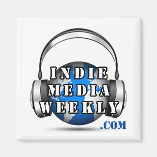 Aimant logo magnétique de Indie Media Weekly
