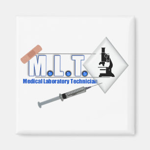 AIMANT LOGO MLT W/ MICROSCOPE - TECHNIQUE LABORATOIRE MÉD