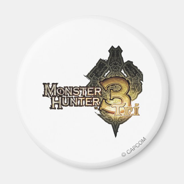Aimant Logo Monster Hunter Tri (Devant)
