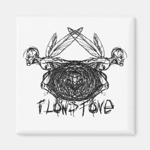 Aimant Logo Pixies Graphiques Flowstone