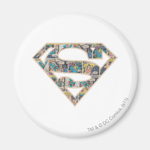 Aimant Logo Supergirl Comic Strip